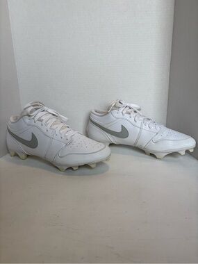 Nike Air Jordan 1 Retro Low OG "White Thunder" Football Cleats Size US Men’s 13